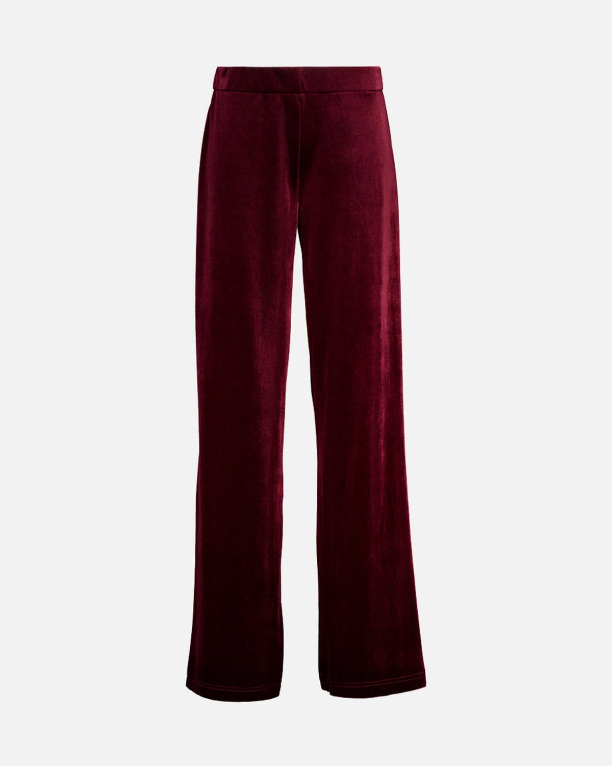 FLOYD Bukse Suzy Velvet - Bordeaux