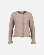FLOYD Strikket Cardigan Carine Strikkejakke - Beige