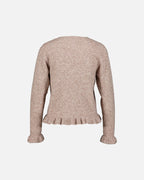 FLOYD Strikket Cardigan Carine Strikkejakke - Beige