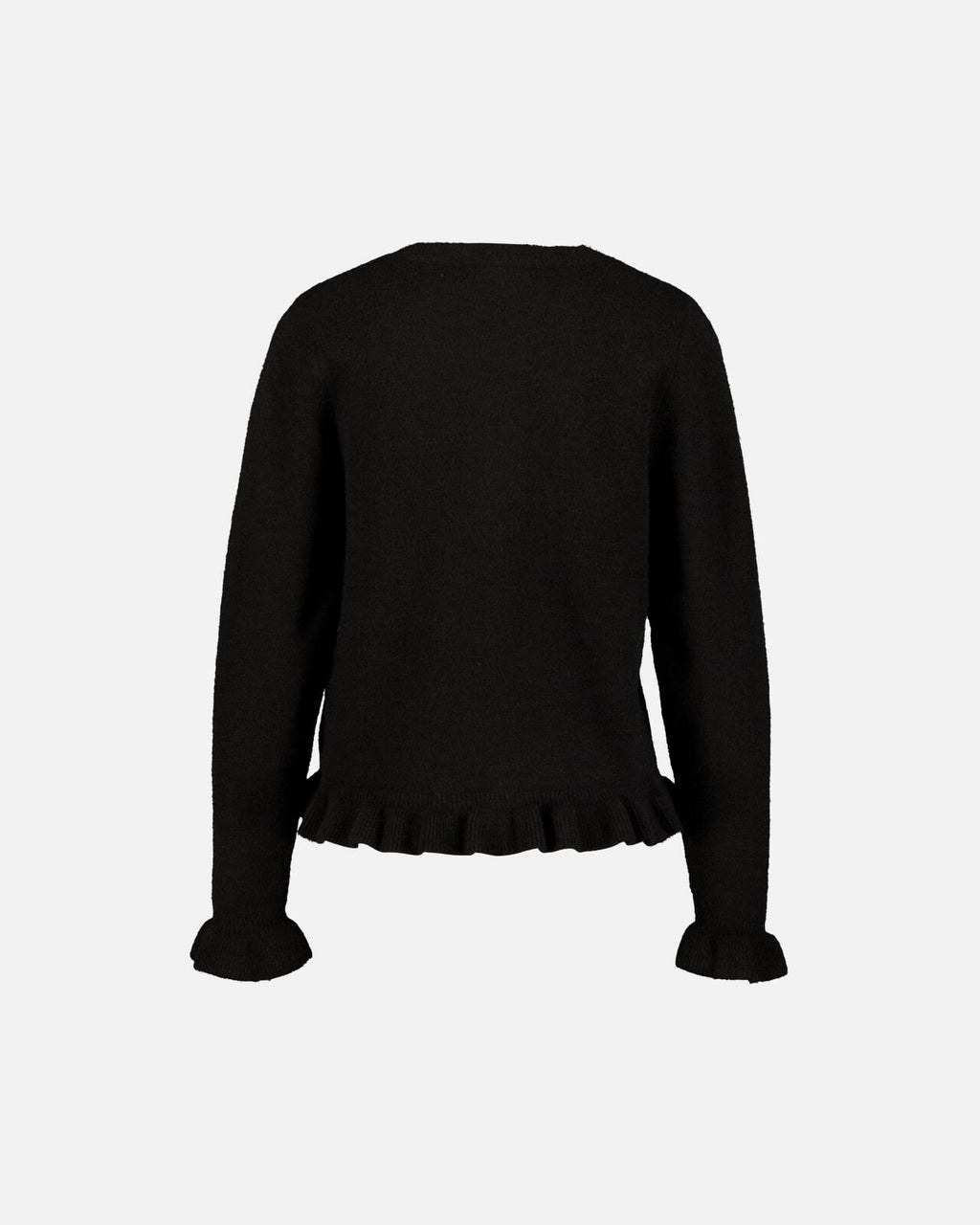 FLOYD Strikket Cardigan Carine Strikkejakke - Black