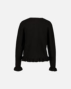 FLOYD Strikket Cardigan Carine Strikkejakke - Black