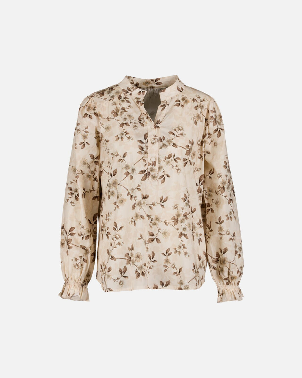 FLOYD Bluse Moje Canna - Cream/ Beige/ Taupe