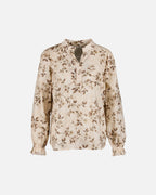 FLOYD Bluse Moje Canna - Cream/ Beige/ Taupe