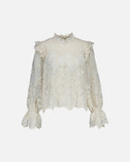 FLOYD Bluse Lene Lace - Cream