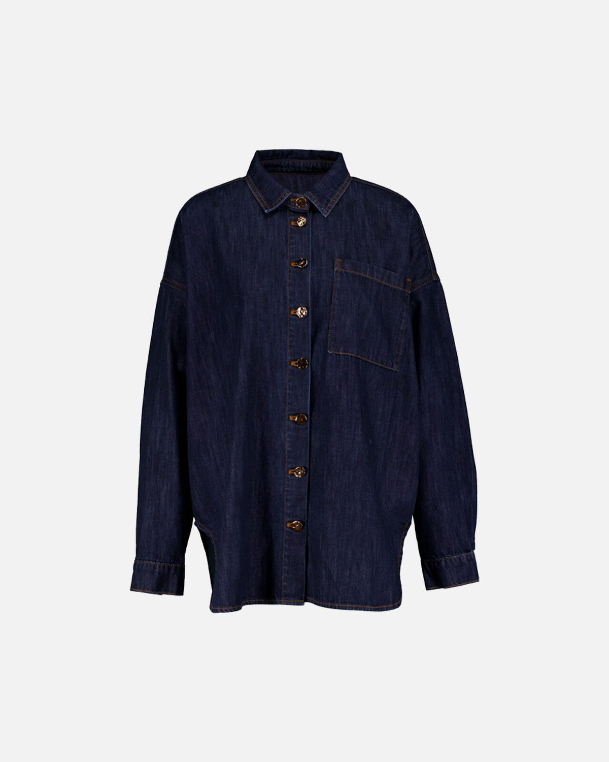 FLOYD Denimskjorte Sabine - Dark Blue