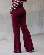 FLOYD Bukse Annika CC21 - Deep Cherry