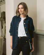 FLOYD Denimskjorte Sabine - Dark Blue