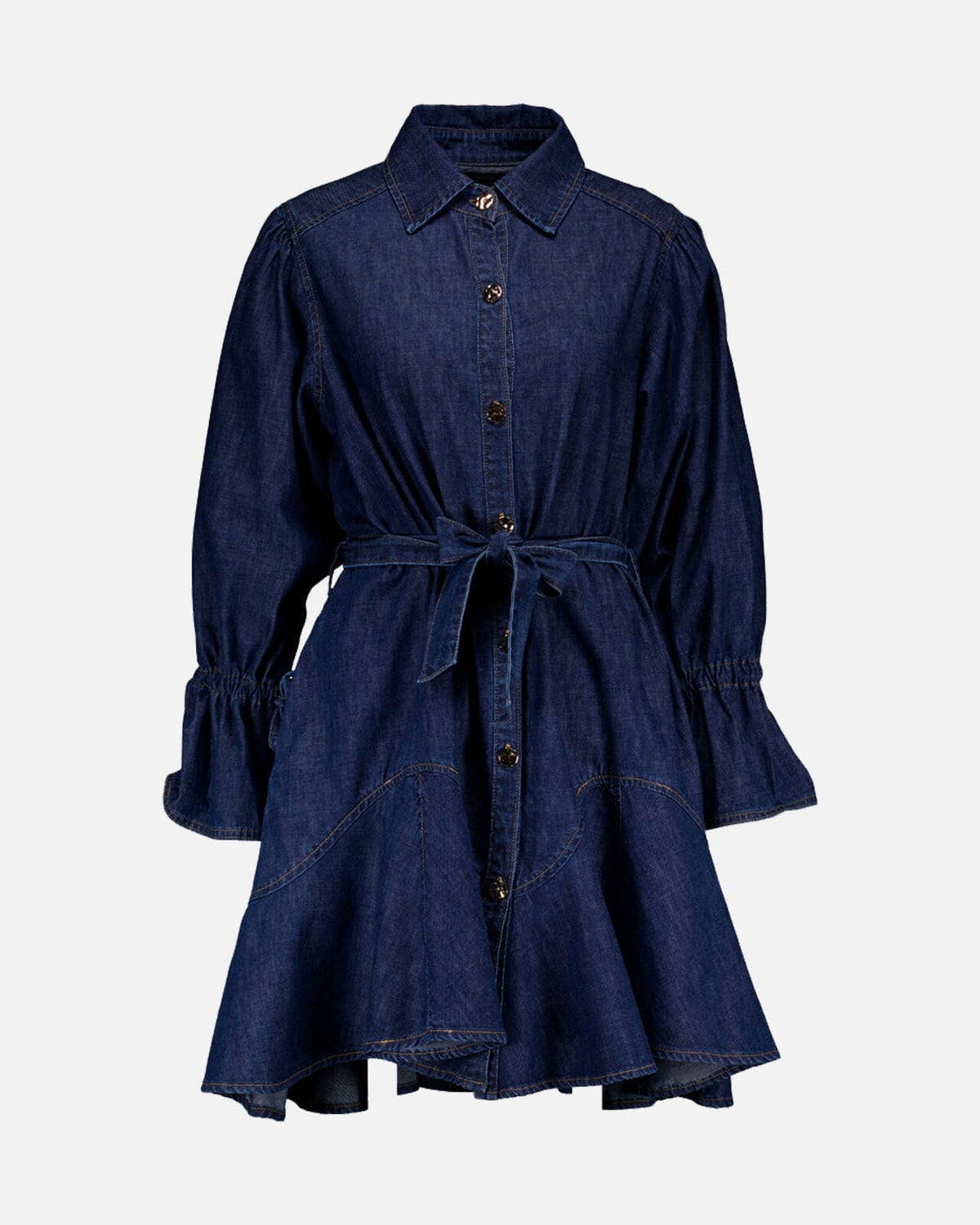 FLOYD Denimkjole Alisi - Dark Jeansblue