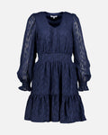 FLOYD Kjole Eloisa Lurex - Navy