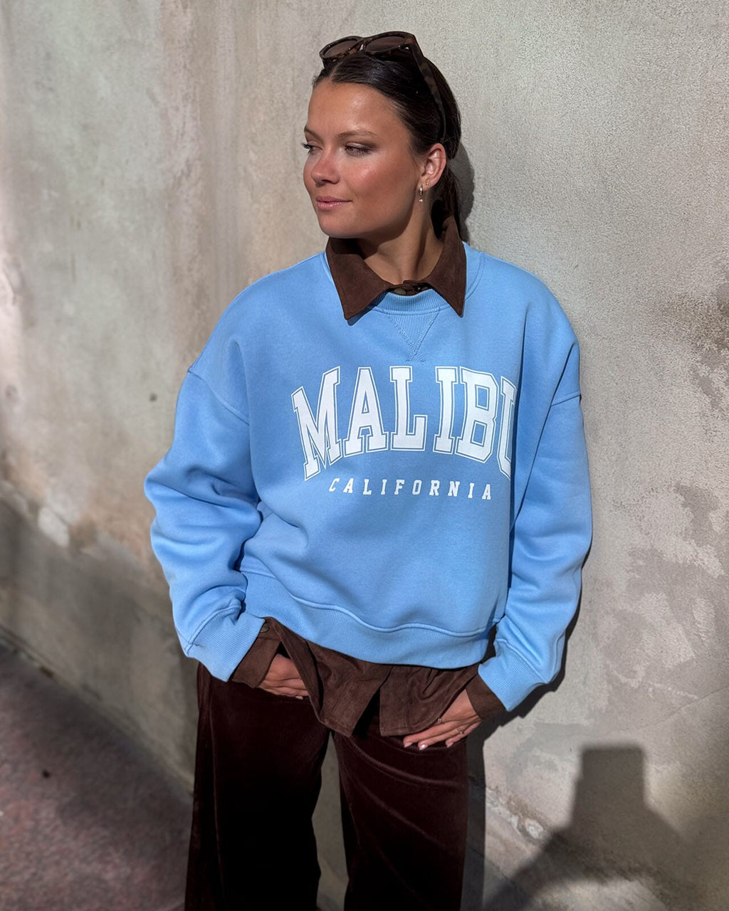 FLOYD Collegegenser Dalila Malibu - Light blue