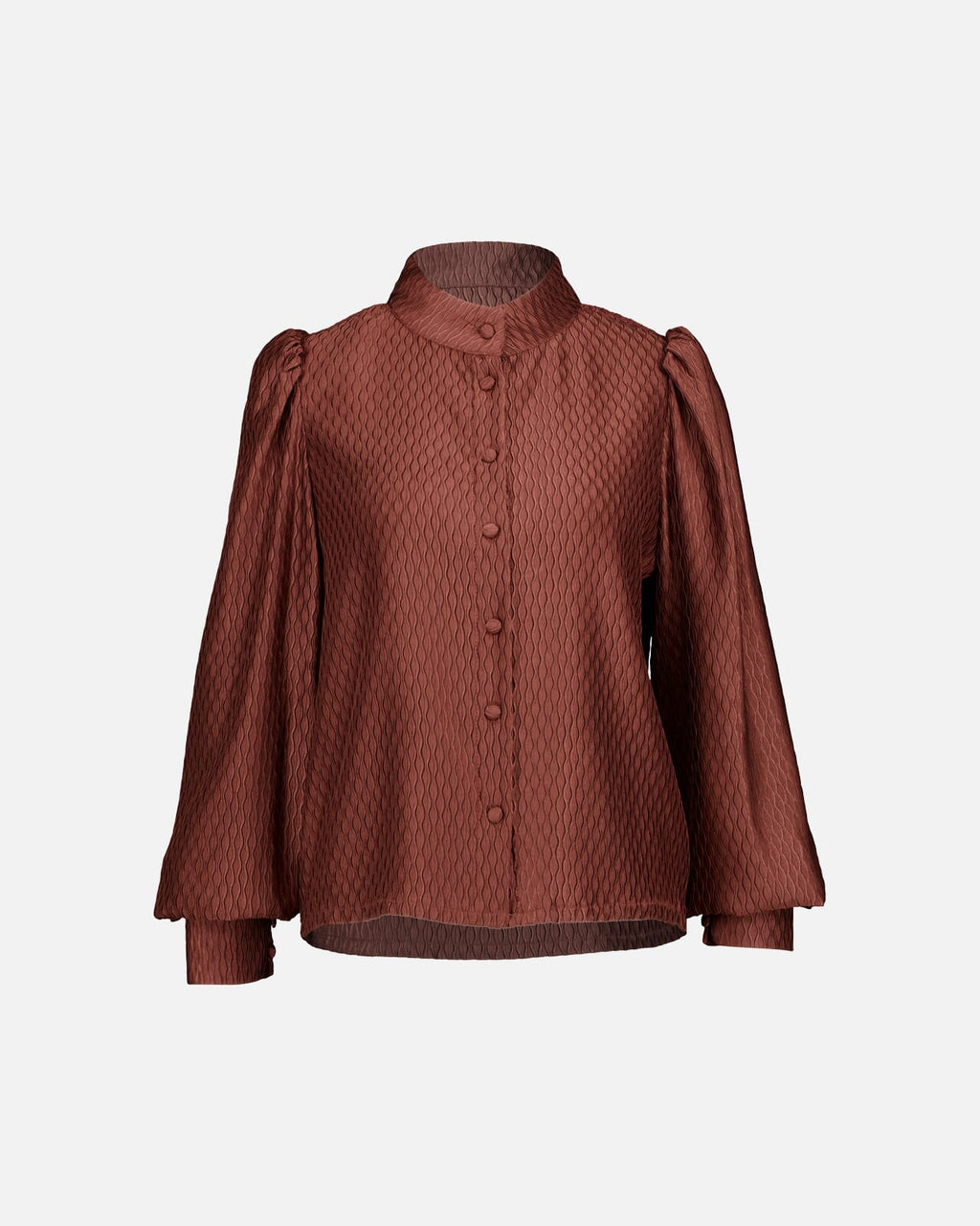 FLOYD Bluse Henrika Top - Chocolate