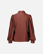 FLOYD Bluse Henrika Top - Chocolate