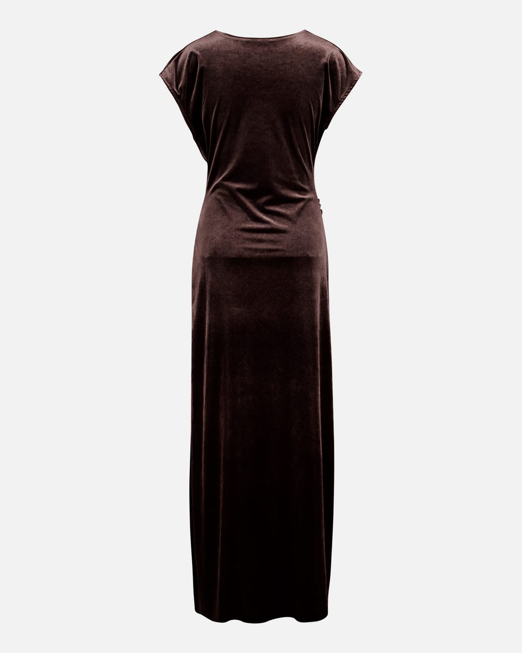 FLOYD Maxikjole Lucina Velvet - Brown