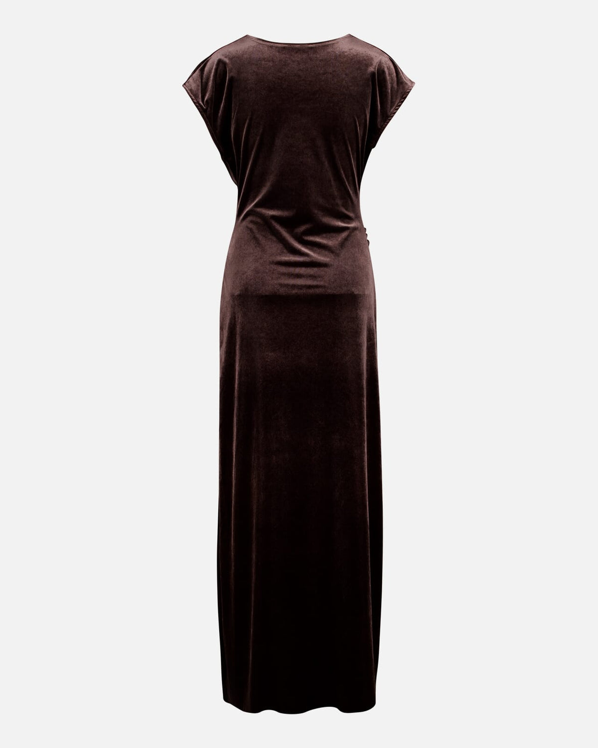 FLOYD Maxikjole Lucina Velvet - Brown