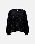 FLOYD Paljettopp Maisy Paljett - Black