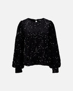FLOYD Paljettopp Maisy Paljett - Black