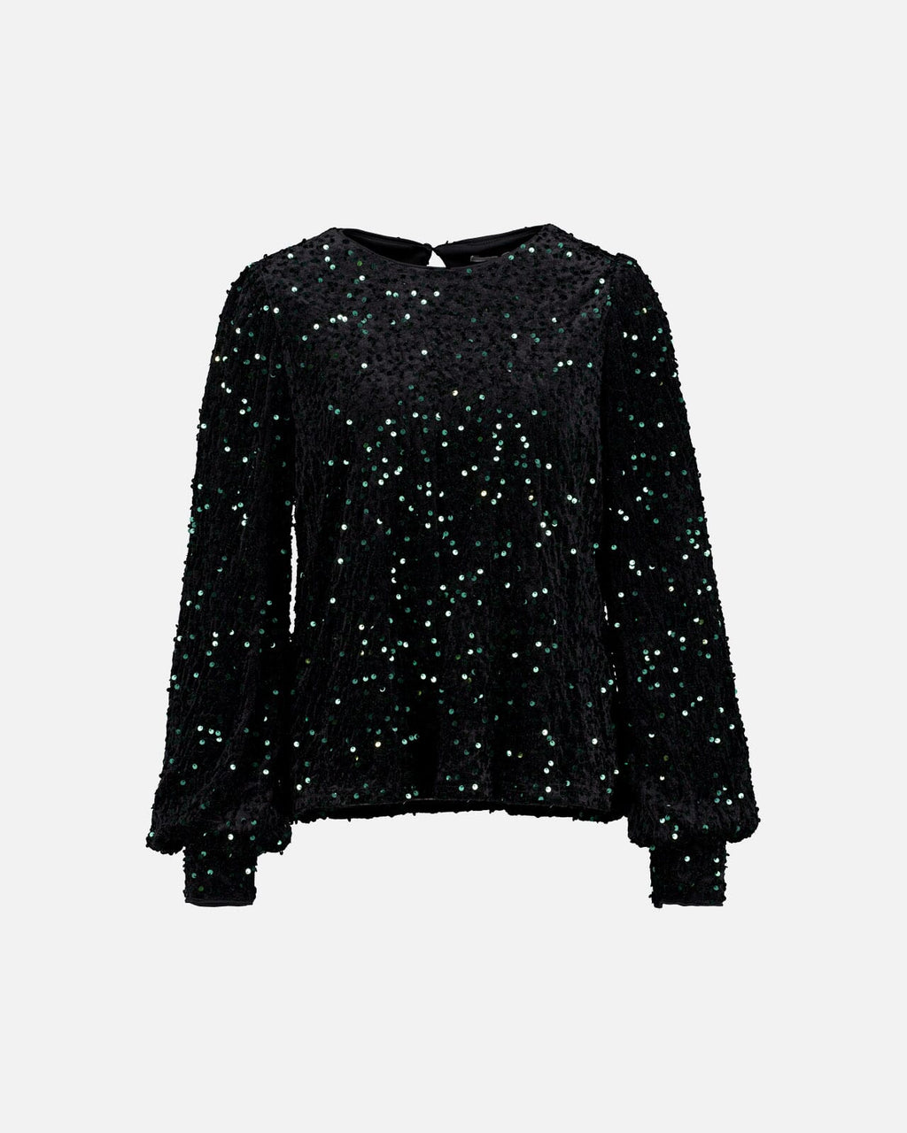FLOYD Paljettopp Maisy Paljett - Dark Green