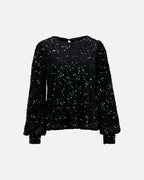 FLOYD Paljettopp Maisy Paljett - Dark Green