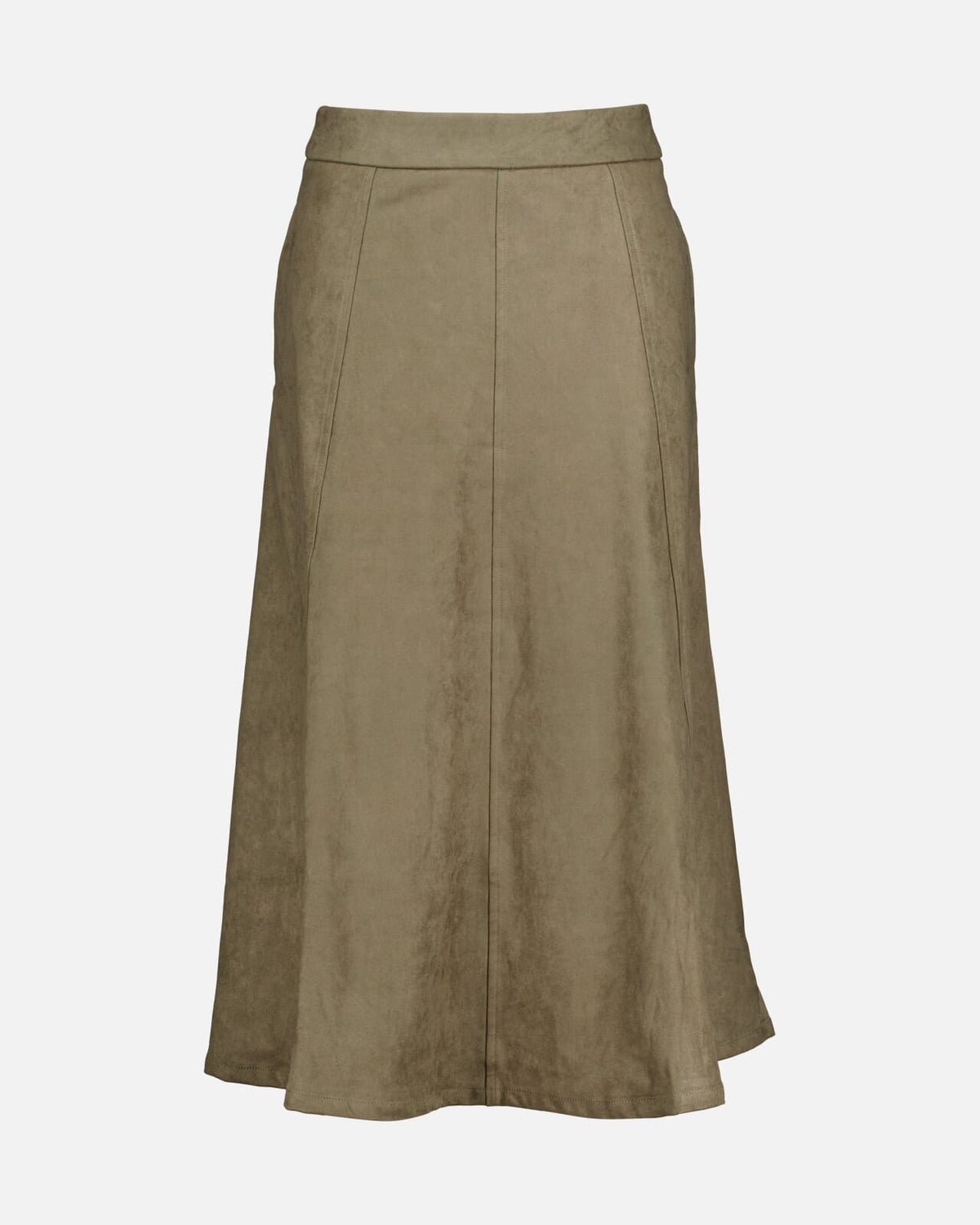 FLOYD Skjørt Marline Suede - Mossy Green