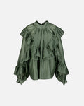 FLOYD Bluse Othilie - Mossy Green