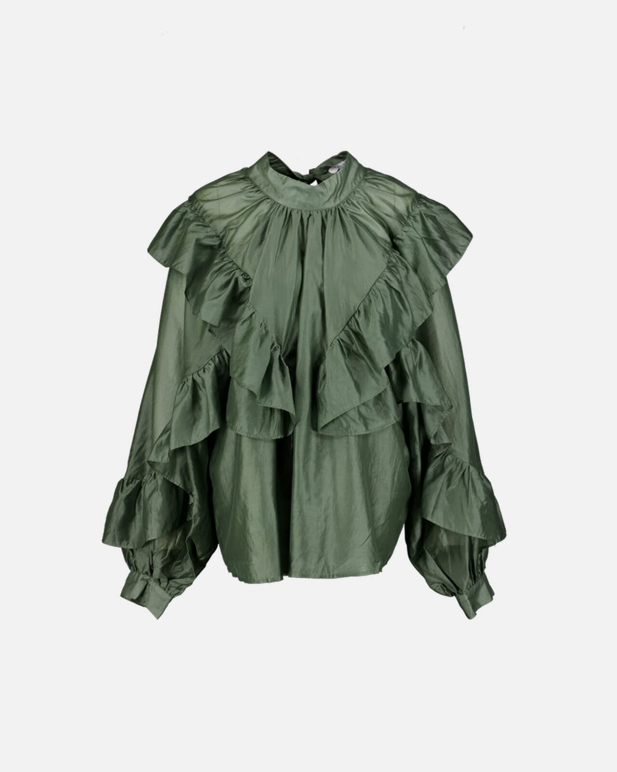 FLOYD Bluse Othilie - Mossy Green