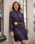 FLOYD Kjole Juliane Shana - navy