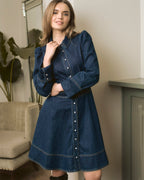 FLOYD Denimkjole Hillary Denim - Dark J. Blue