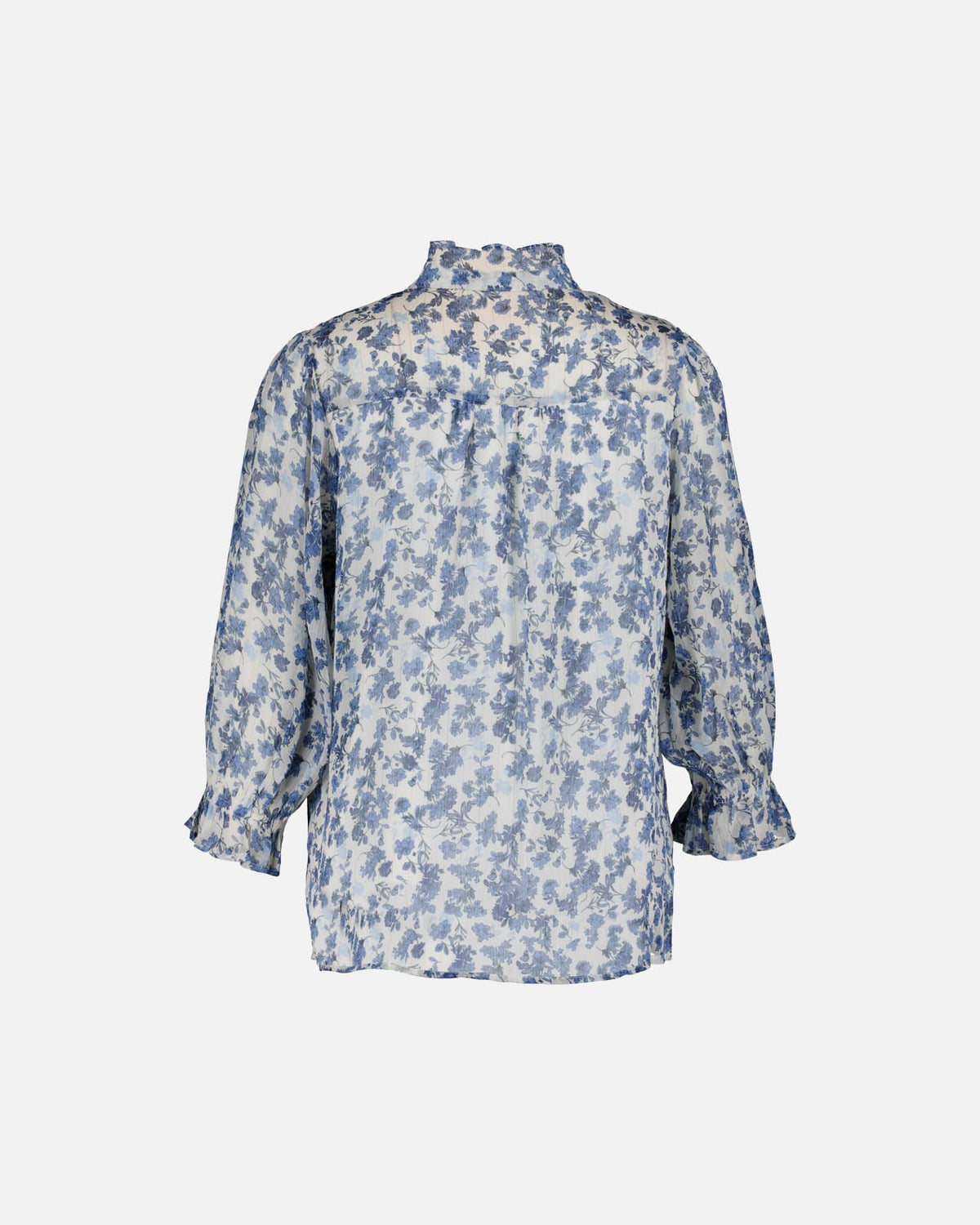 FLOYD Bluse Michelle My - Offwhite/ Blue