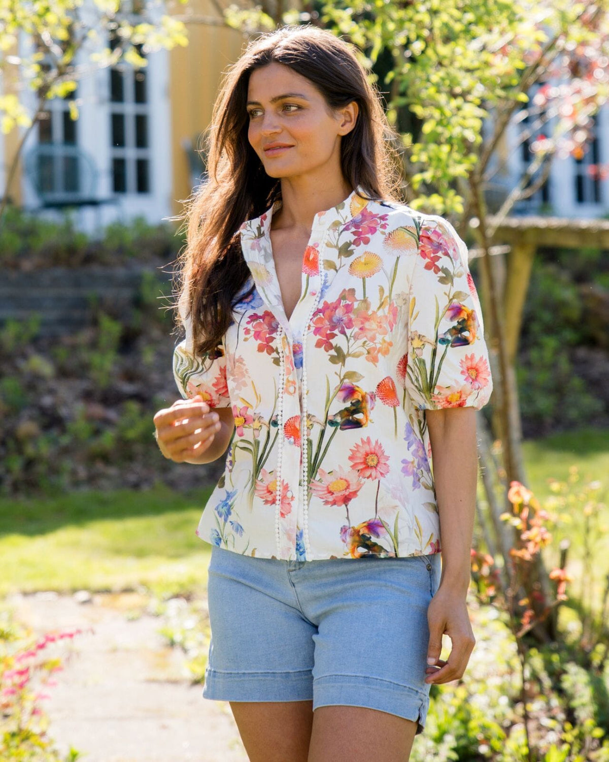 FLOYD Bluse Milano Fairy - Offwhite
