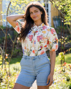 FLOYD Bluse Milano Fairy - Offwhite