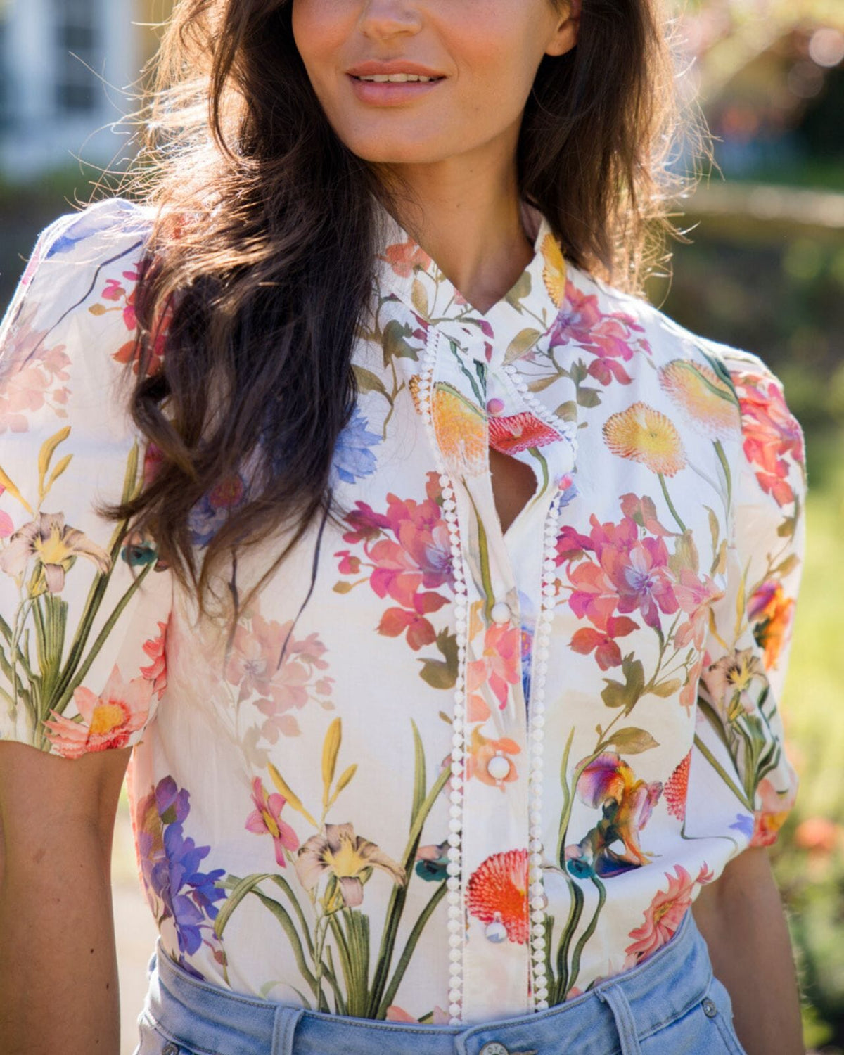 FLOYD Bluse Milano Fairy - Offwhite