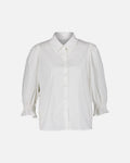 FLOYD Skjorte Norah Uni - Offwhite