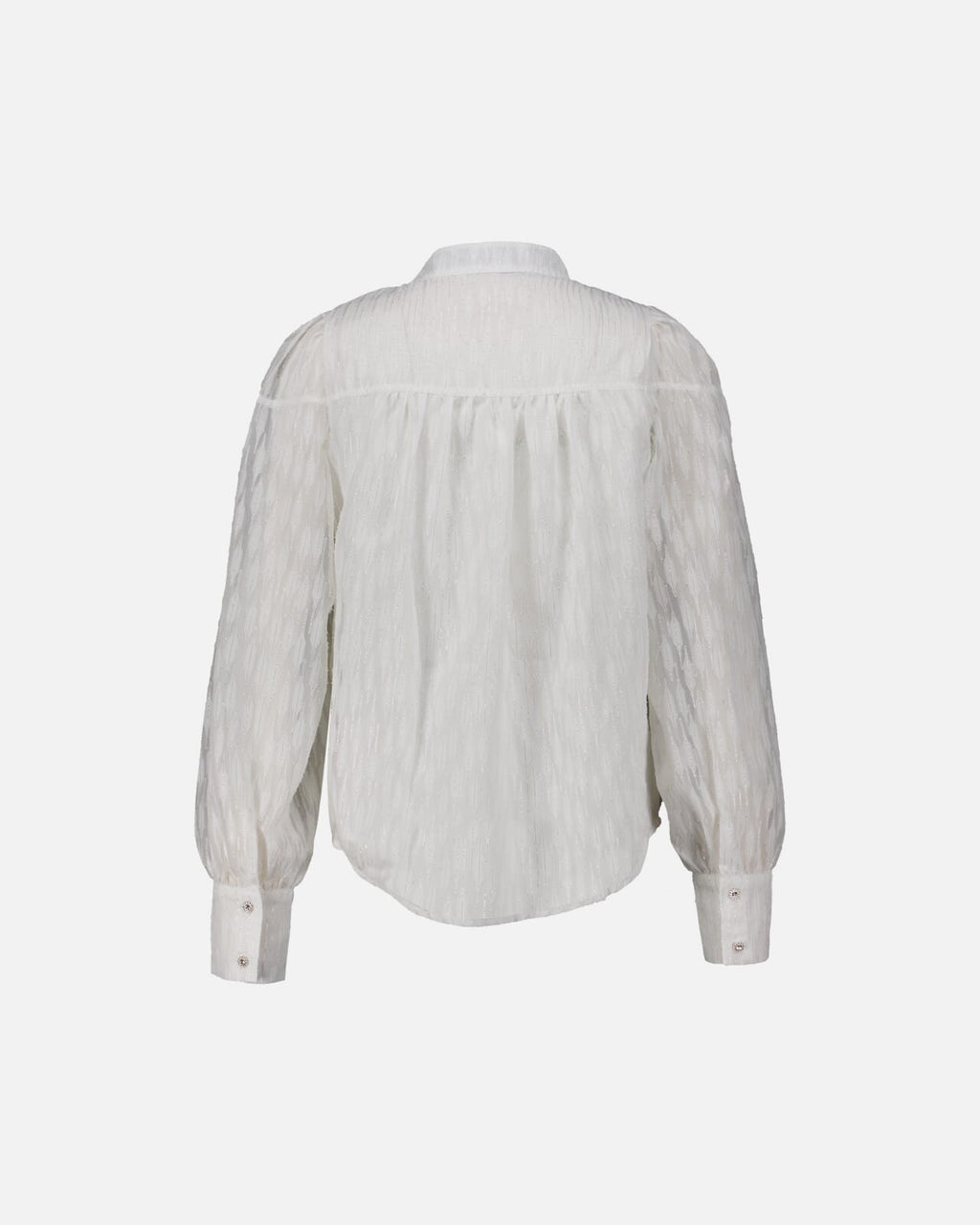 FLOYD Bluse Olivia Lurex - White