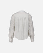 FLOYD Bluse Olivia Lurex - White