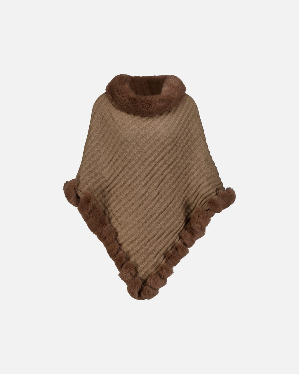 FLOYD Poncho Maren - Taupe