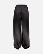 FLOYD Bukse Skyler Balloon Heavy Satin - Black