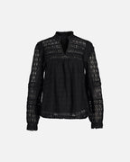 FLOYD Bluse Demi Lace - Black