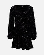 FLOYD Paljettkjole Victoria Paljet - Black