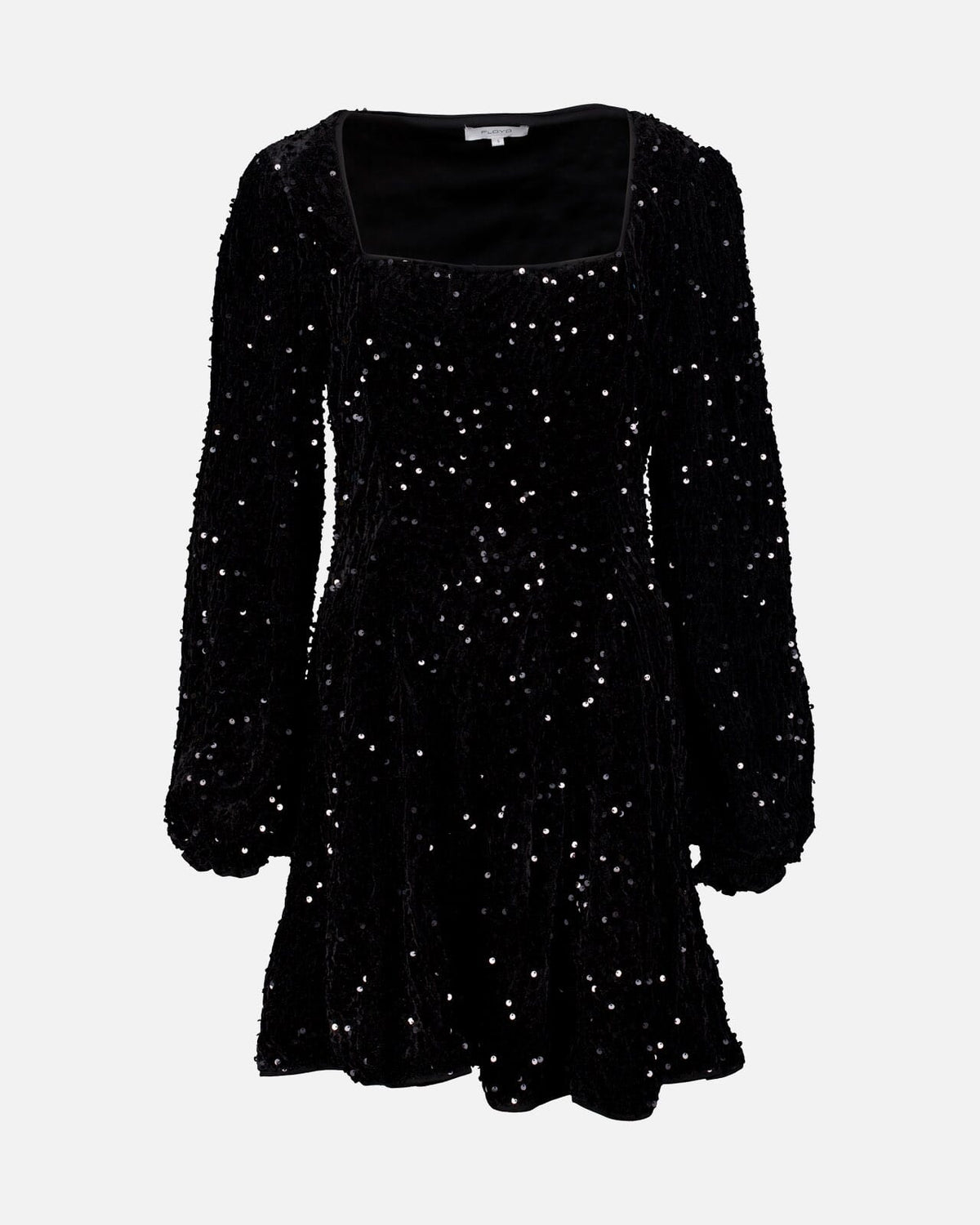 FLOYD Paljettkjole Victoria Paljet - Black