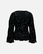 FLOYD Paljettopp Victoria Paljett - Dark Green