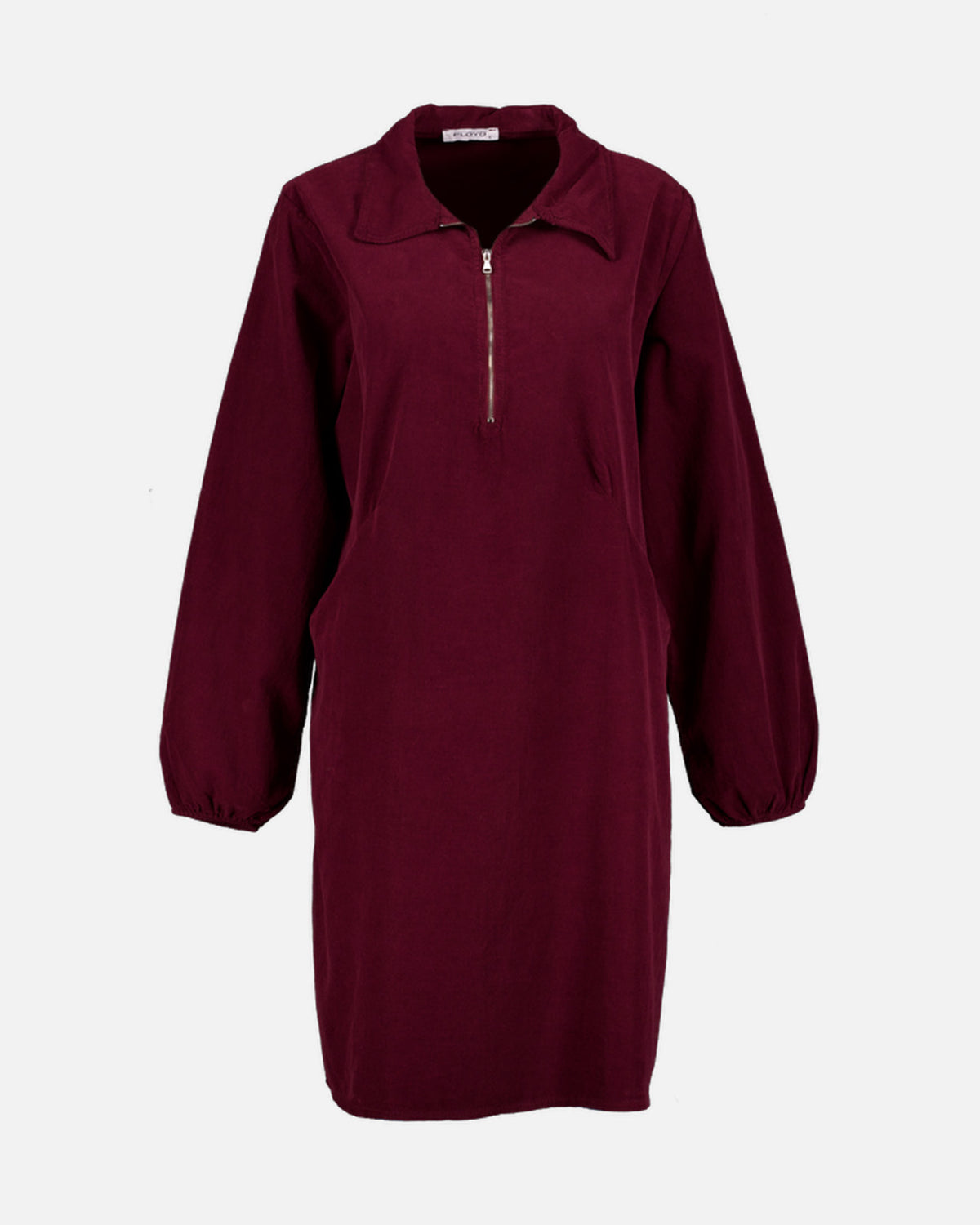 FLOYD Kjole Randi Zip - Bordeaux
