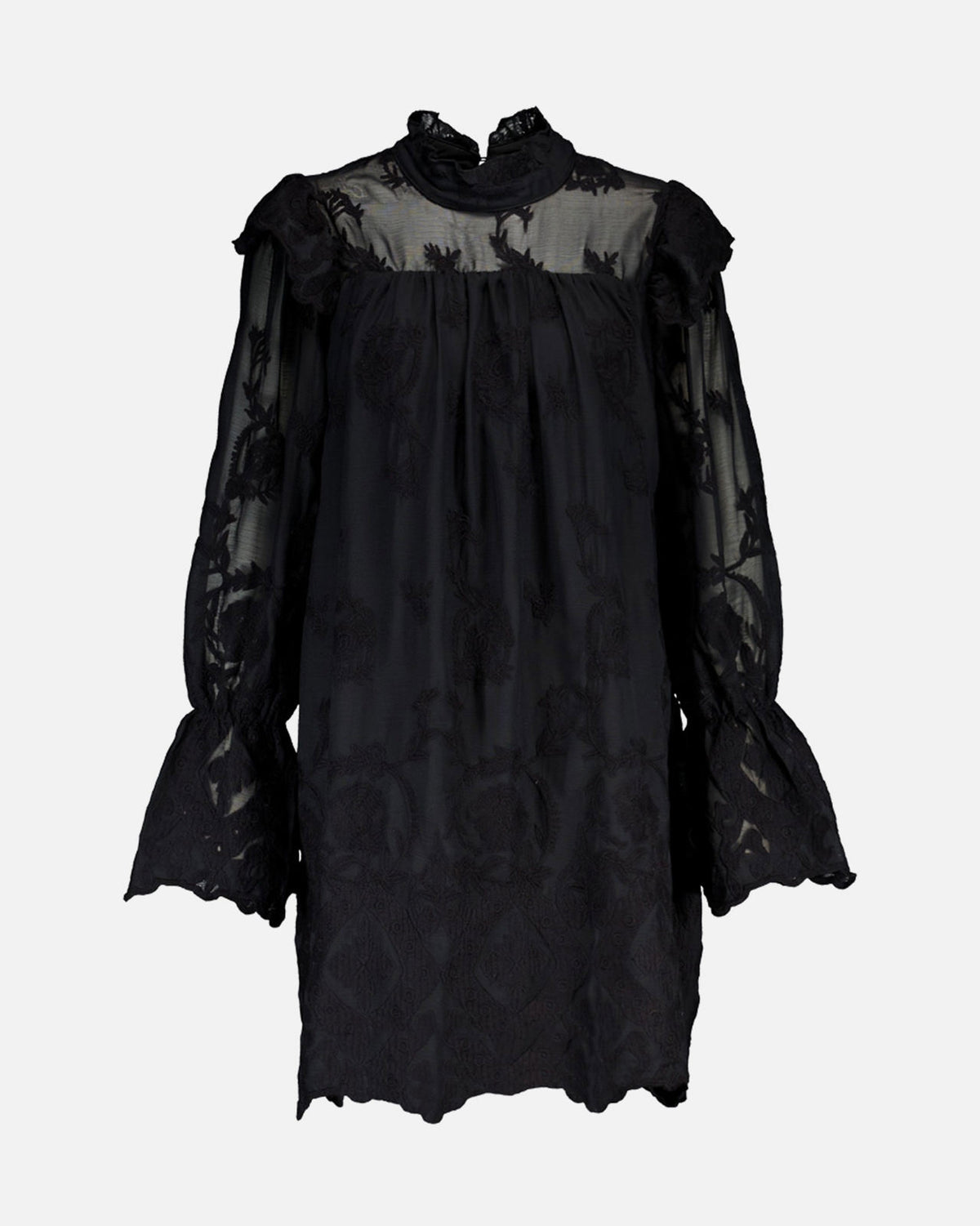 FLOYD Kjole Lene Lace - Black