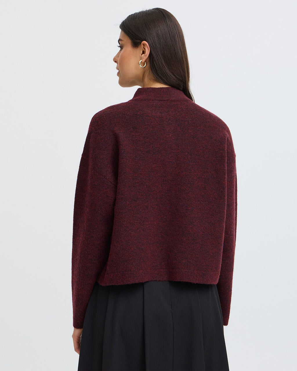 Fransa Cardigan Sanny Ullmiks Car 10 - Port Royale Melange