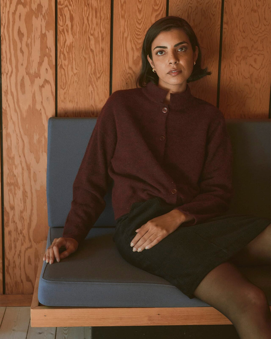 Fransa Cardigan Sanny Ullmiks Car 10 - Port Royale Melange