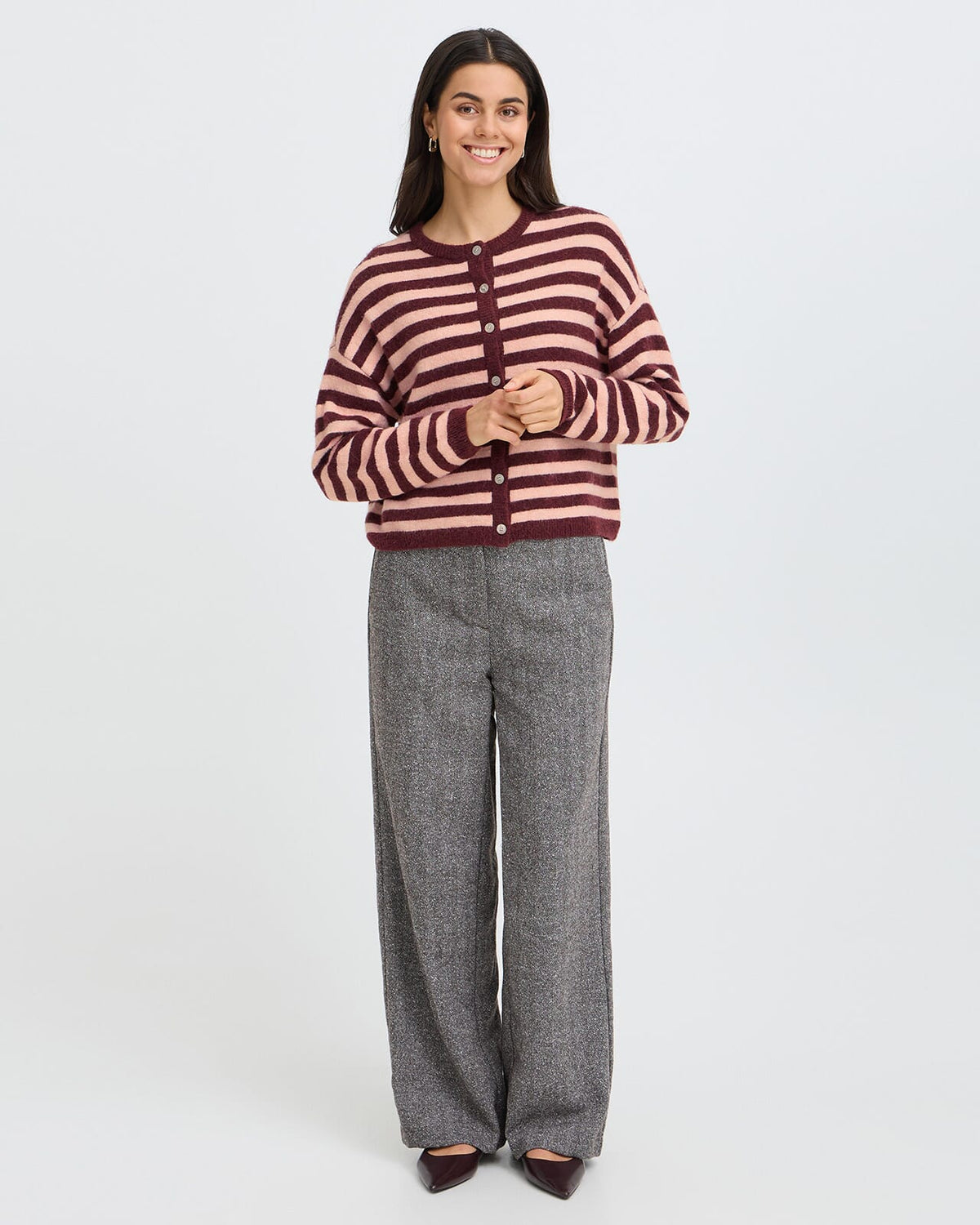 Fransa Cardigan Idaa Car 1 - Port Royal Stripe