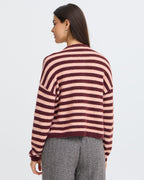Fransa Cardigan Idaa Car 1 - Port Royal Stripe