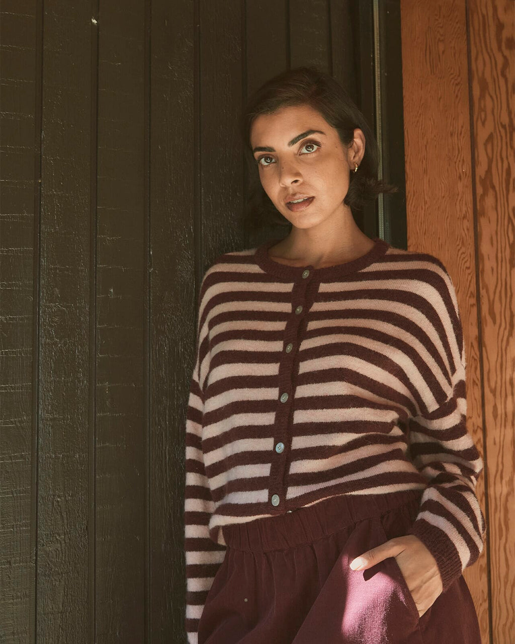 Fransa Cardigan Idaa Car 1 - Port Royal Stripe