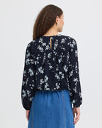 Fransa Bluse Lalu BL 3 - Scatter Floral Salute