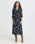 Fransa Midikjole Lalu DR1 - Scatter Floral Salute