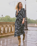 Fransa Midikjole Lalu DR1 - Scatter Floral Salute
